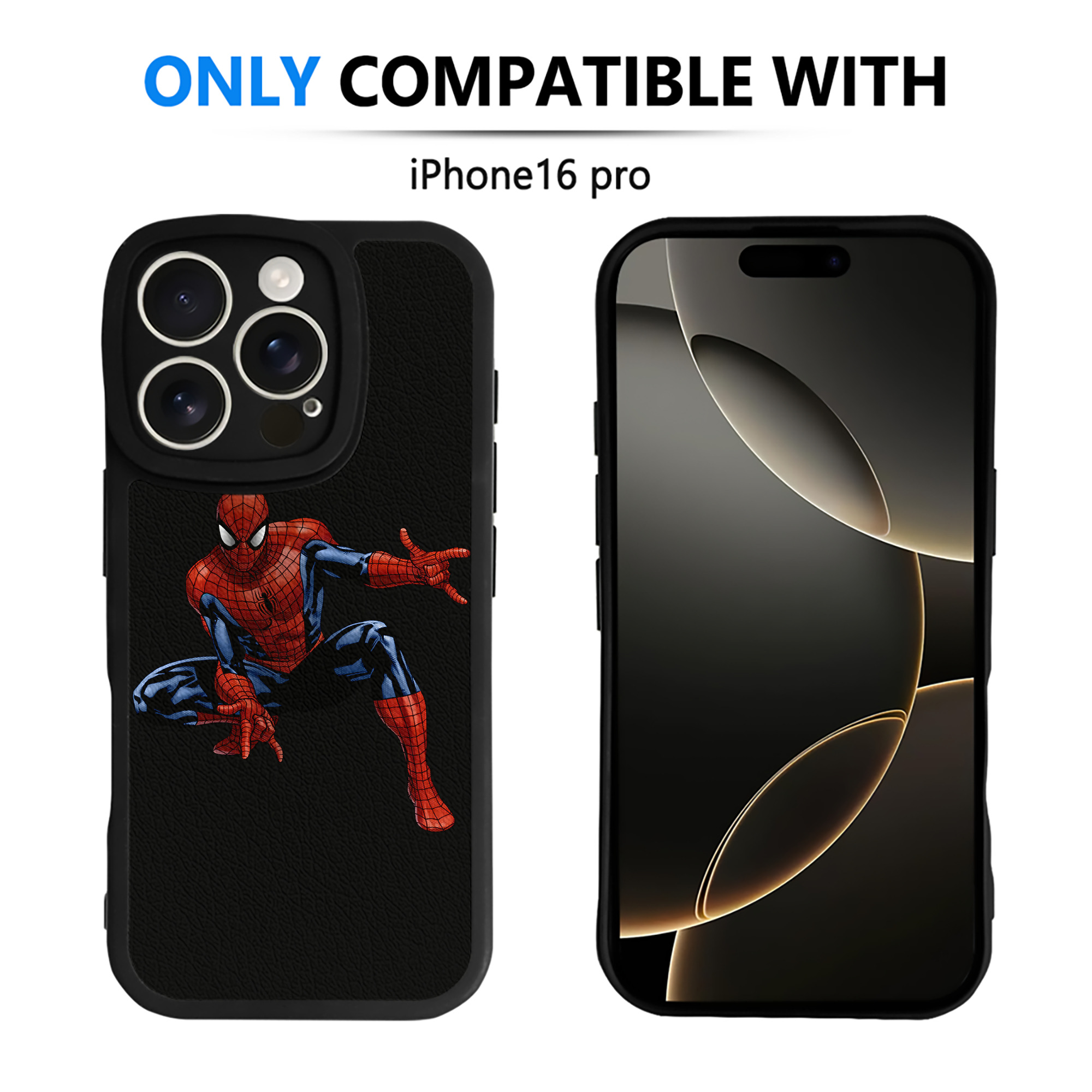 （画像用） アベンジャーズ The Avengers 【iPhone 16シリーズ対応】シリコンスマホケース（レザー調） 材質：シリコン